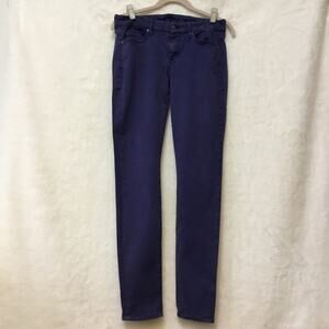 7 For All Mankind Vibrant Purple Skinny Jeans